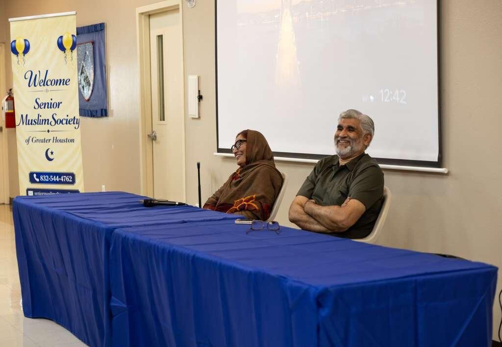 Community members gathered together